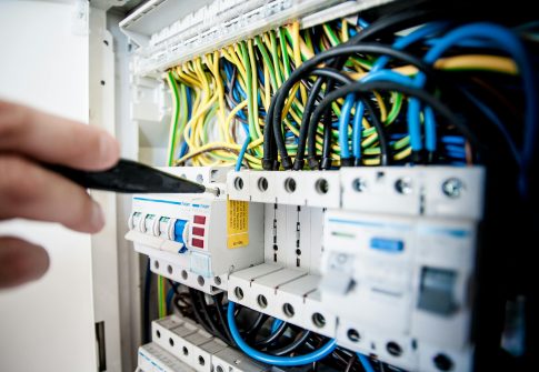 Obnovené elektrické rozvody